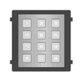 Hikvision Intercom Keypad Module, Stainless Steel — Black