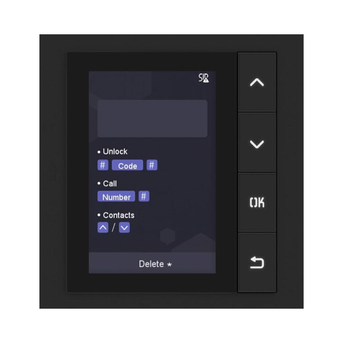 Hikvision Intercom LCD Display Module with buttons