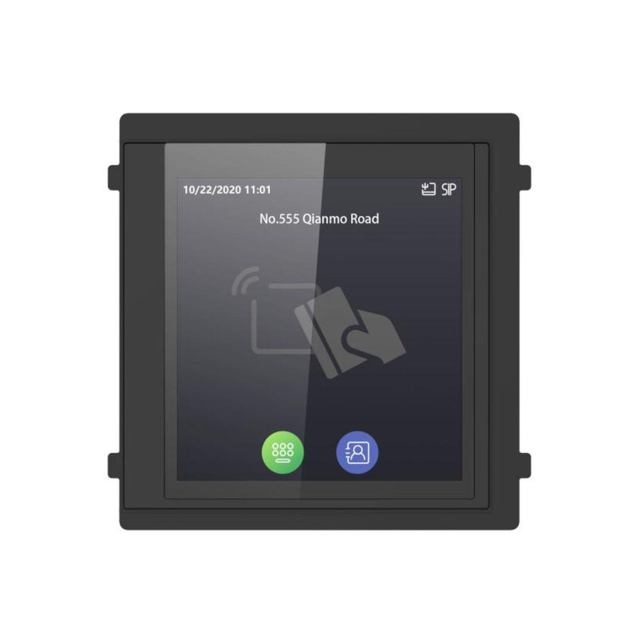 Hikvision Intercom Touch Screen Display Module with Card Reader