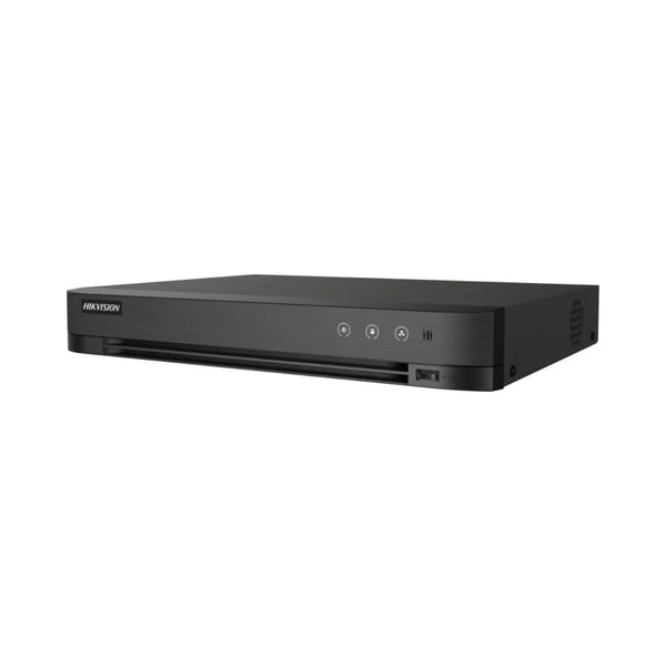 Hikvision 4-Channel DVR up to 8MP, Audio Over Coax, AcuSense, 1-SATA, HUHI XT Series
