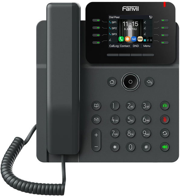 Fanvil V62G Prime PoE Business IP Phone in Dark Grey