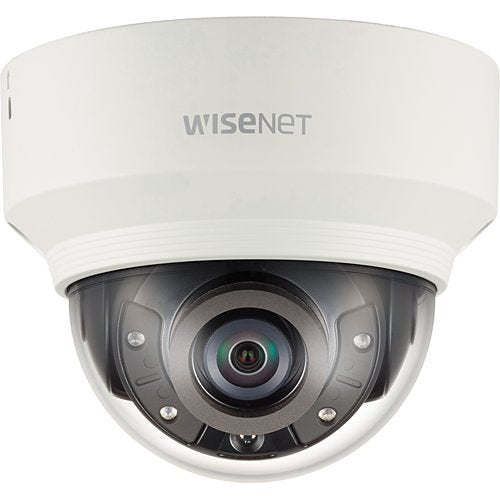 Hanwha XND-6020R X Series, 2MP WDR IP Dome Camera, 4mm Fixed Lens, IR 30M, White