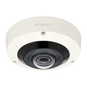 Hanwha XNF-8010RV X Series, 6MP WDR IP Fisheye Camera, 1.6mm Fixed Lens, IR 15M, IP66, White, (Replaces XNF-8010RV) (3)
