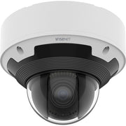 Hanwha XNV-6083Z X Series, IP66-IP67 2MP 2.8-12mm Motorized Varifocal Lens, AI Vandal IP Dome Camera, White