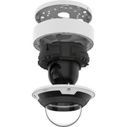 Hanwha XNV-6083Z X Series, IP66-IP67 2MP 2.8-12mm Motorized Varifocal Lens, AI Vandal IP Dome Camera, White (6)