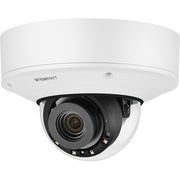 Hanwha XNV-9082R X Series, WDR IP67 4K 2.8-8.4mm Motorized Varifocal Lens, IR 40M IP Dome Camera, White (2)