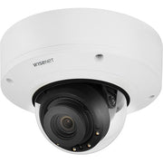 Hanwha XNV-9082R X Series, WDR IP67 4K 2.8-8.4mm Motorized Varifocal Lens, IR 40M IP Dome Camera, White (3)