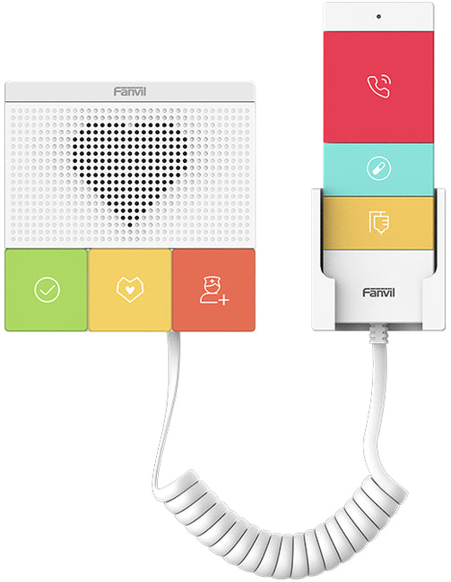 Fanvil Y501Y SIP Healthcare Intercom with handheld buttons