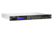 QNAP QGD-1600-8G Managed Gigabit Ethernet Switch with 16 Ports and USB 2.0