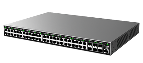 Grandstream GWN7806P 48-Port Gigabit Enterprise Layer 2+ Managed PoE Network Switch image 1