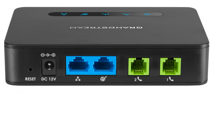Grandstream HT812 Analog FXS IP Gateway &#8211; 2 Port + NAT Router image 2