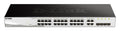 D-Link 28-Port Layer2 Smart Managed Gigabit Switch|green 3.0 24x 10/100/1000Mbit/s TP - Switch - Fiber Optic (DGS-1210-28/E)