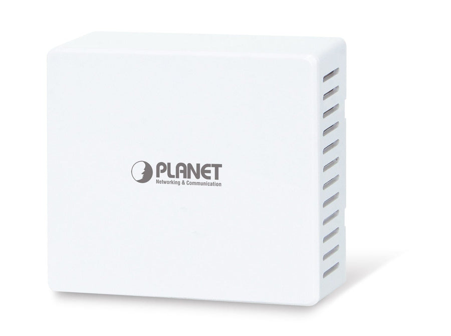 Planet WDAP-W1200E 1200Mbps 802.11ac Wave 2 Dual Band In-wall Wireless Access Point,  802.3at PoE PD, 3 10/100/1000T LAN, 1 RJ11, 802.1Q VLAN, supports NMS-500/
