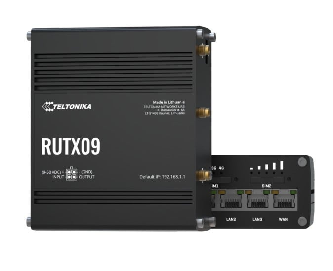 TELTONIKA NETWORKS RUTX09 DUAL SIM 4G/LTE Router
