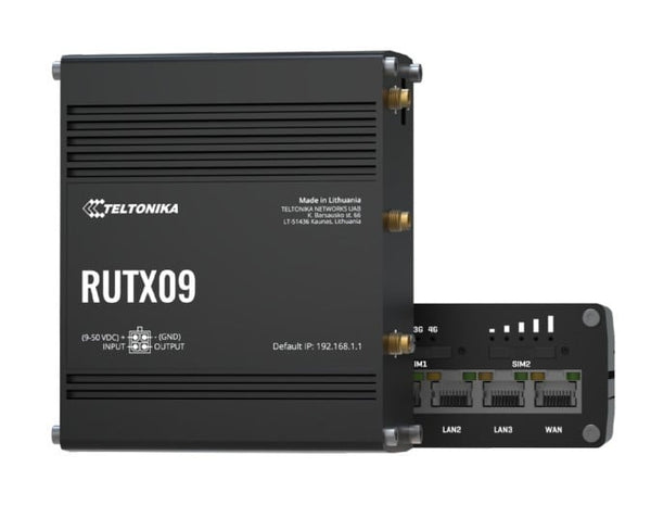 TELTONIKA NETWORKS RUTX09 DUAL SIM 4G/LTE Router