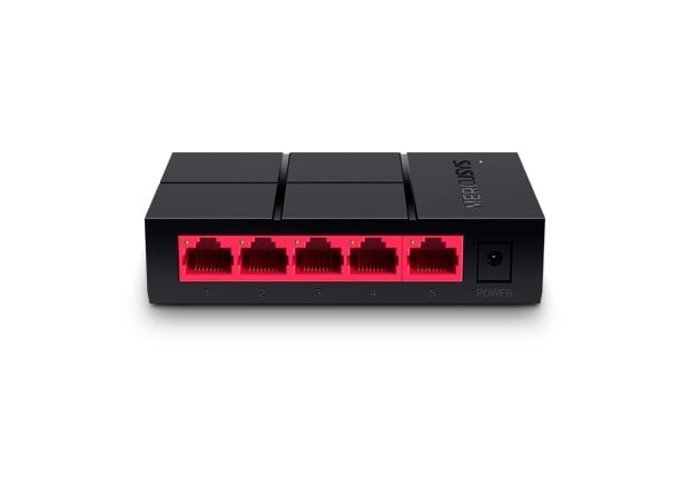TP-LINK MS105 5-Port 10/100Mbps Desktop Switch SPEC: 5× 10/100 Mbps Ports