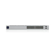 Ubiquiti Networks UniFi 24-Port PoE Managed L2/L3 Gigabit Ethernet (10/100/1000) Power over Ethernet (PoE) 1U Silver (USW-24-POE)