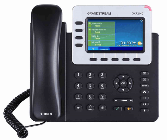 Grandstream GXP2140 Enterprise IP Phone image 0 Hover Image