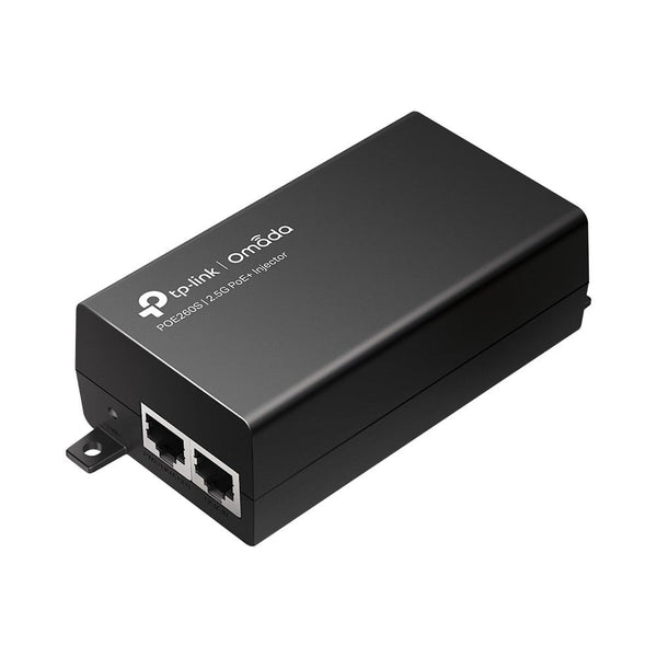 TP-LINK POE260S (TL-POE260S) PoE Injector - 2.5 Gbps - AC Input 100-240 V - 30 Watt - 1 Output Connector