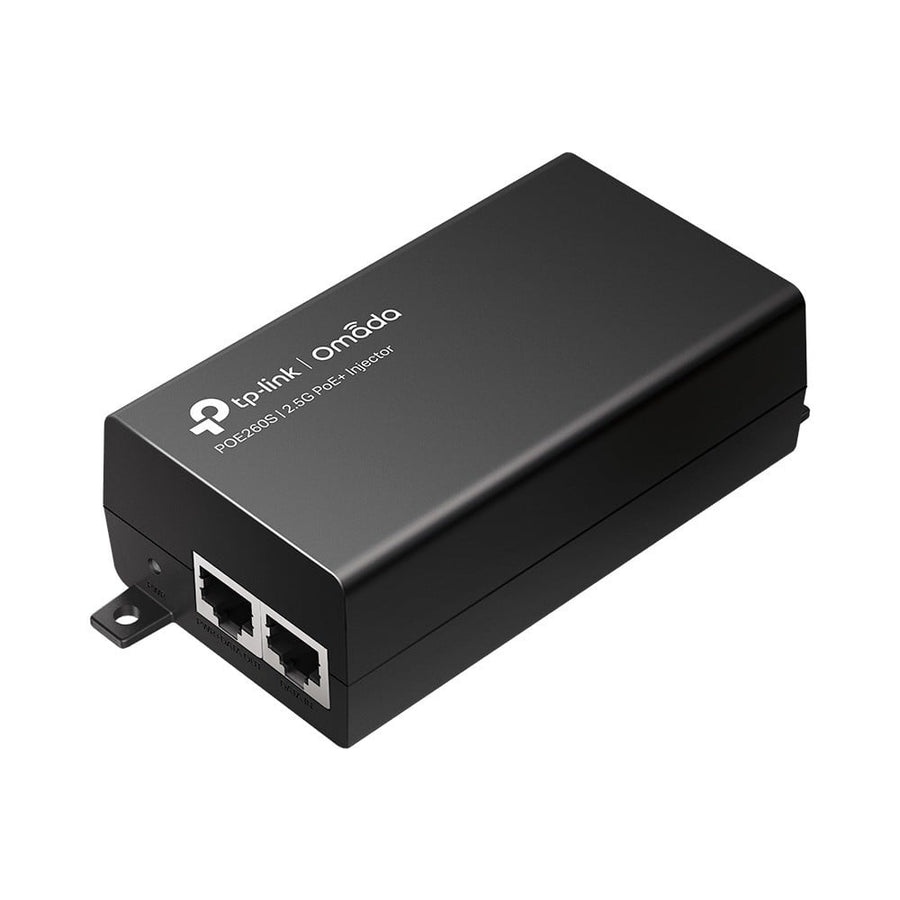 TP-LINK POE260S (TL-POE260S) PoE Injector - 2.5 Gbps - AC Input 100-240 V - 30 Watt - 1 Output Connector