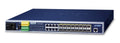 Planet MGSW-24160F 16-Port 100/1000Base-X SFP + 8-Port 10/100/1000Base-T L2/L4 Managed Metro Ethernet Switch (AC+2 DC, DIDO)