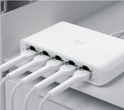Ubiquiti Networks UniFi USW Flex Mini Managed Gigabit Ethernet (10/100/1000) Power over Ethernet (PoE) White (USW-FLEX-MINI)