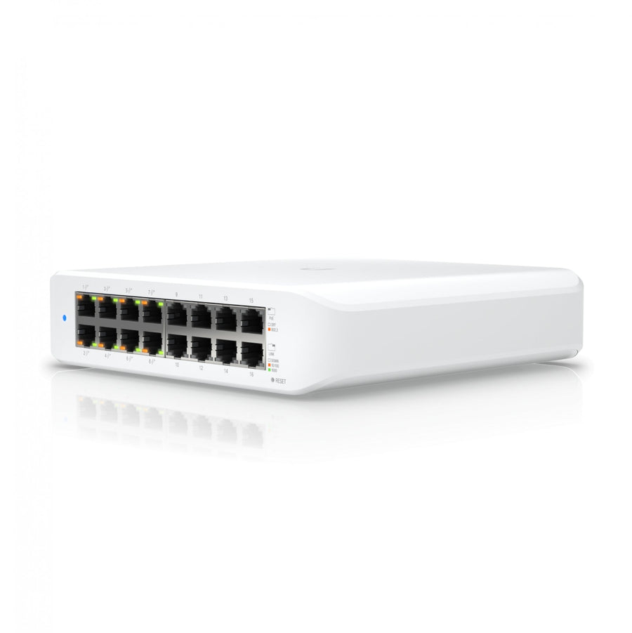 Ubiquiti USW-LITE-16-POE Networks UniFi Switch Lite 16 PoE L2 Gigabit Ethernet (10/100/1000) Power over Ethernet (PoE) White