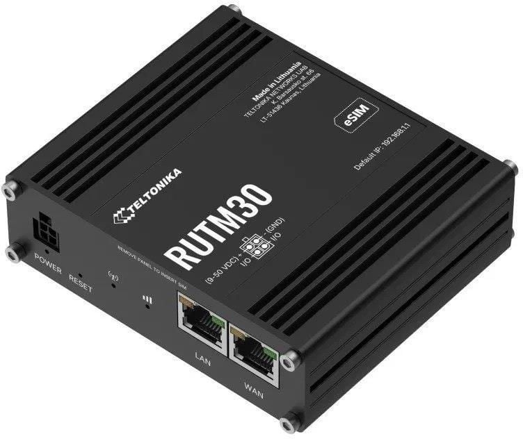 Teltonika RUTM30 Industrial cellular 5G Wi-Fi Router, eSIM