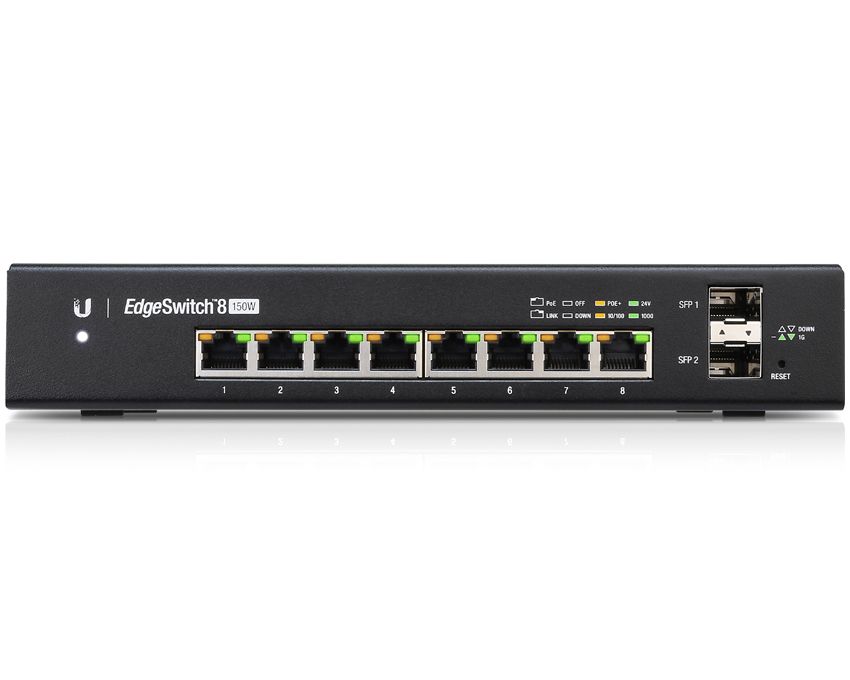 Ubiquiti EdgeSwitch ES-8-150W 8 Port 150W