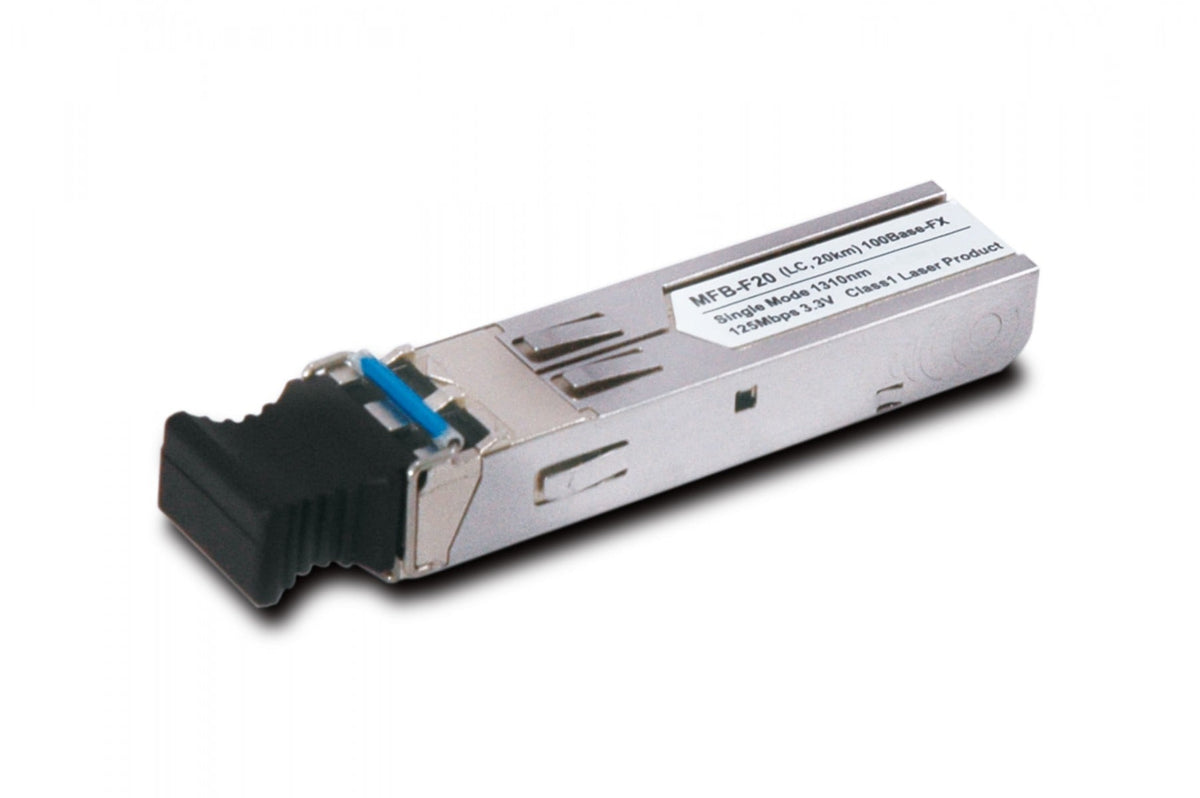 Planet MFB-F20 Single Mode 20KM, 100Mbps SFP fiber transceiver, DDM Supported
