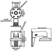 Hikvision DS-1273ZJ-140 Wall mount
