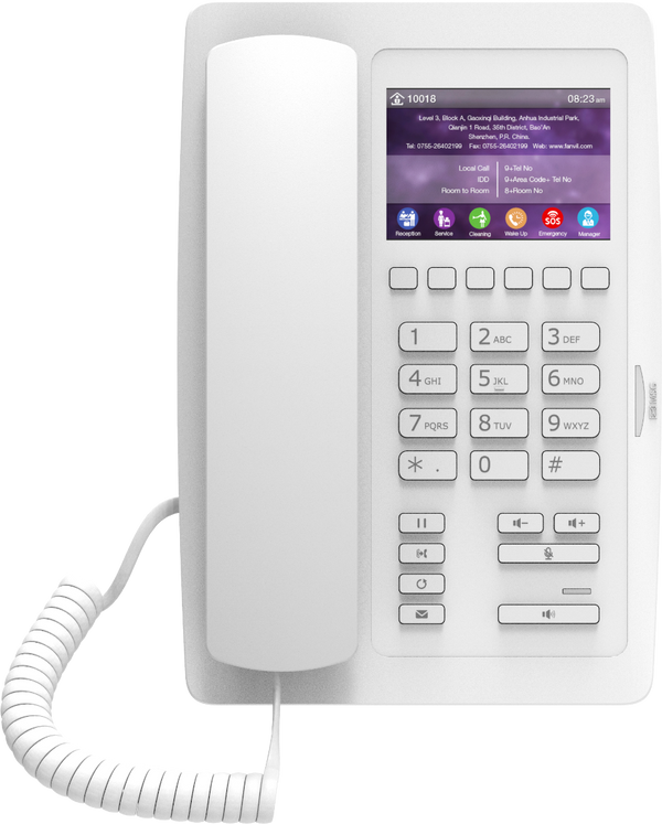 Fanvil H5W Hotel WiFi IP Phone - White