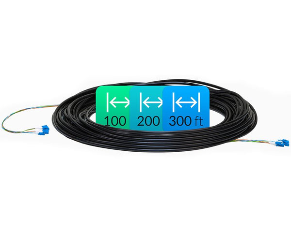 Ubiquiti Single-Mode LC FiberCable 300ft