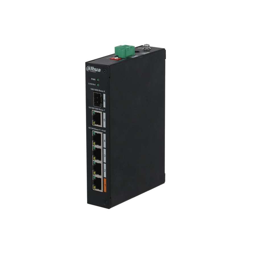Dahua PFS3106-4ET-60-V2 4-Port PoE Switch (Unmanaged)