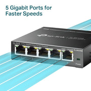 TP-Link TL-SG105E 5-Port Gigabit Easy Smart Switch
