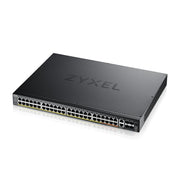 XGS2220-54FP, L3 Access Switch, 960W PoE, 40xPoE+/10xPoE++, 48x1G RJ45 2x10mG RJ45, 4x10G SFP+ Uplink, incl. 1 yr NebulaFlex Pro