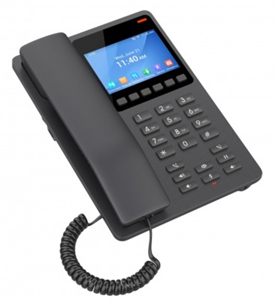 Grandstream GHP631W Compact Hotel Phone with Display + WiFi image 1
