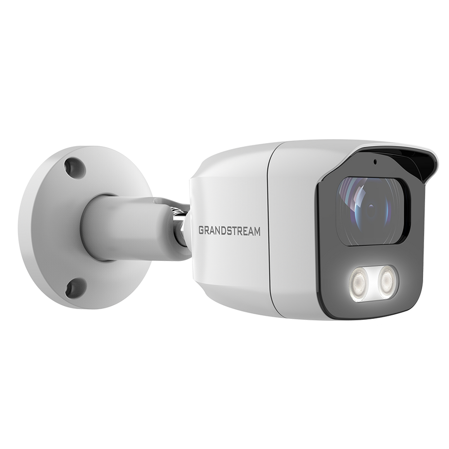Grandstream GSC3615 weather-proof infrared bullet IP camera, left side view