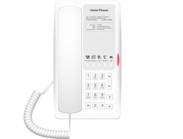 Fanvil H4 Hotel IP Phone White