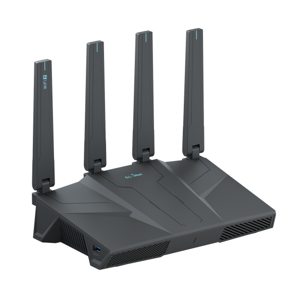 GL.iNet Flint 3e (GL-BE6500) Dual-Band Wi-Fi 7 Home Router