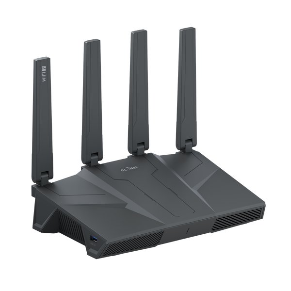 GL.iNet Flint 3 (GL-BE9300) Tri-band Wi-Fi 7 Home Router
