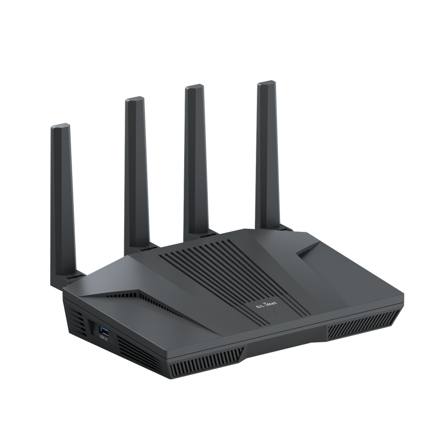 GL.iNet Flint 2 (GL-MT6000) Wi-Fi 6 High-Performance Home Router