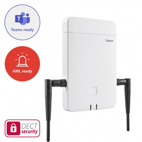 Gigaset N870E IP PRO DECT Base Station with Two Additional Antennas