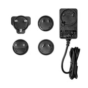 Power adapter with all plug connectors