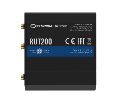Teltonika RUT200 Industrial Cellular 4G Router