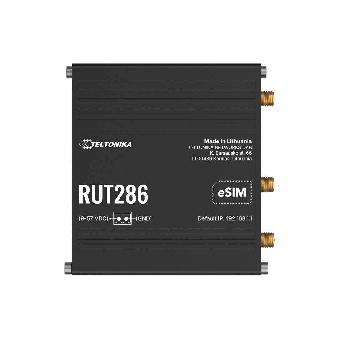 Teltonika RUT286 Industrial Global LTE CAT 4 Router