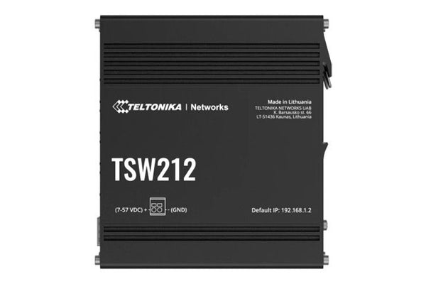 Teltonika TSW212 Layer 2 Network Ethernet Switch