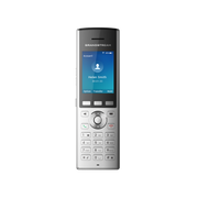 Grandstream WP820 WiFi IP phone front view showing 2.4 inch colour display