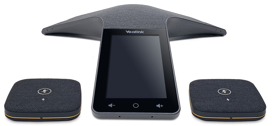 Yealink CP965 Touch Sensitive HD IP Conference Phone with Two CPW65 Wireless Microphones